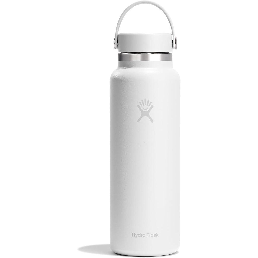 Hydro Flask Wasserflasche – isolierter Edelstahl – Weithals-Flex-Deckel, auslaufsicher, tropffrei und wiederbefüllbar, 590 ml Harbor Blue