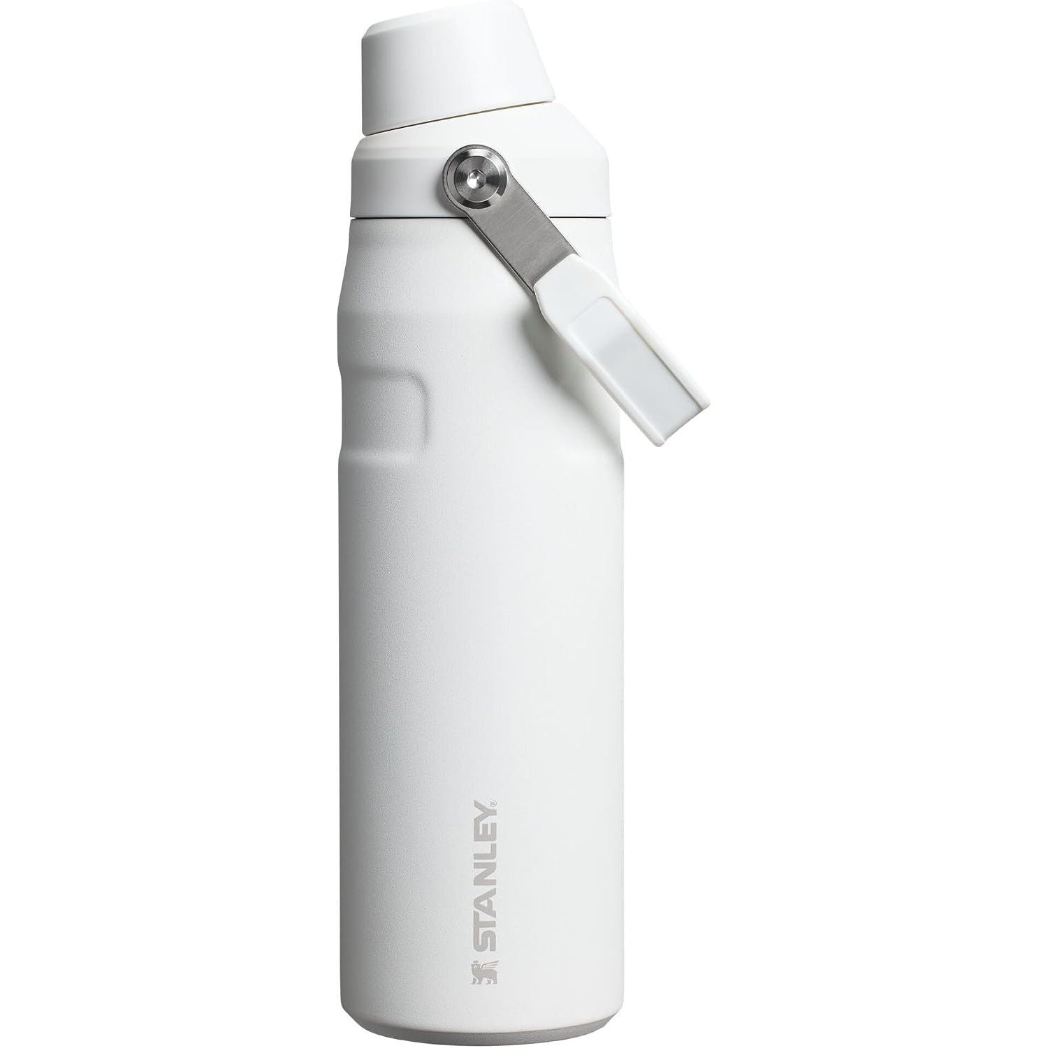 Stanley IceFlow Fast Flow Wasserflasche 709 ml | Abgewinkelter Ausgießerdeckel | Leicht und auslaufsicher für Reisen und Sport | Isolierter Edelstahl | BPA-frei | Rosenquarz