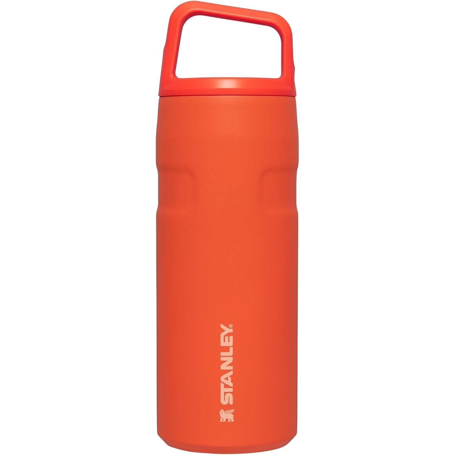 Stanley IceFlow Cap and Carry Trinkflasche | Weithals-Drehverschluss | Leicht & Auslaufsicher für Reisen & Sport | Isolierter Edelstahl | BPA-frei