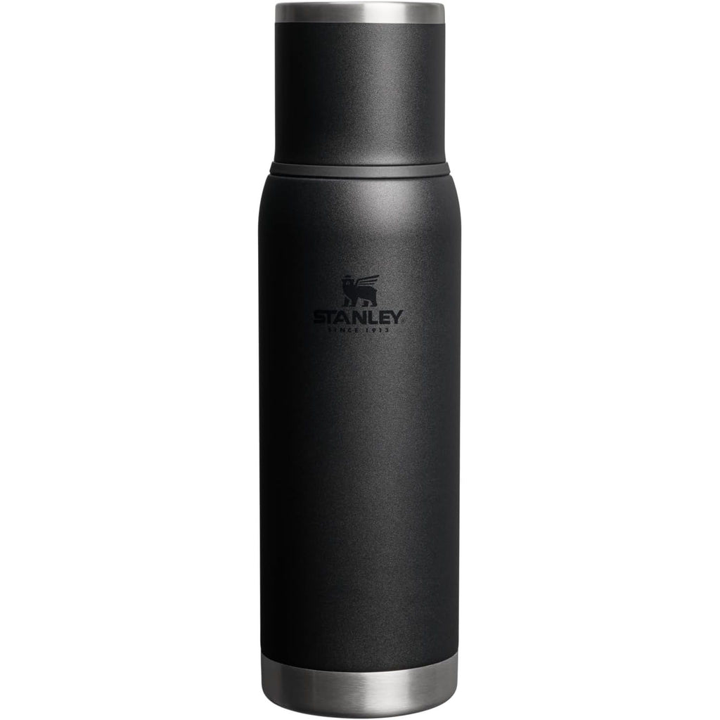 Stanley Adventure-To-Go Vakuumflasche 1,1 l | Weithals mit auslaufsicherem Tassendeckel | Hält Getränke heiß oder kalt | Kompakt für Reisen | Isolierte Edelstahl-Thermflasche | BPA-frei | Spring Green