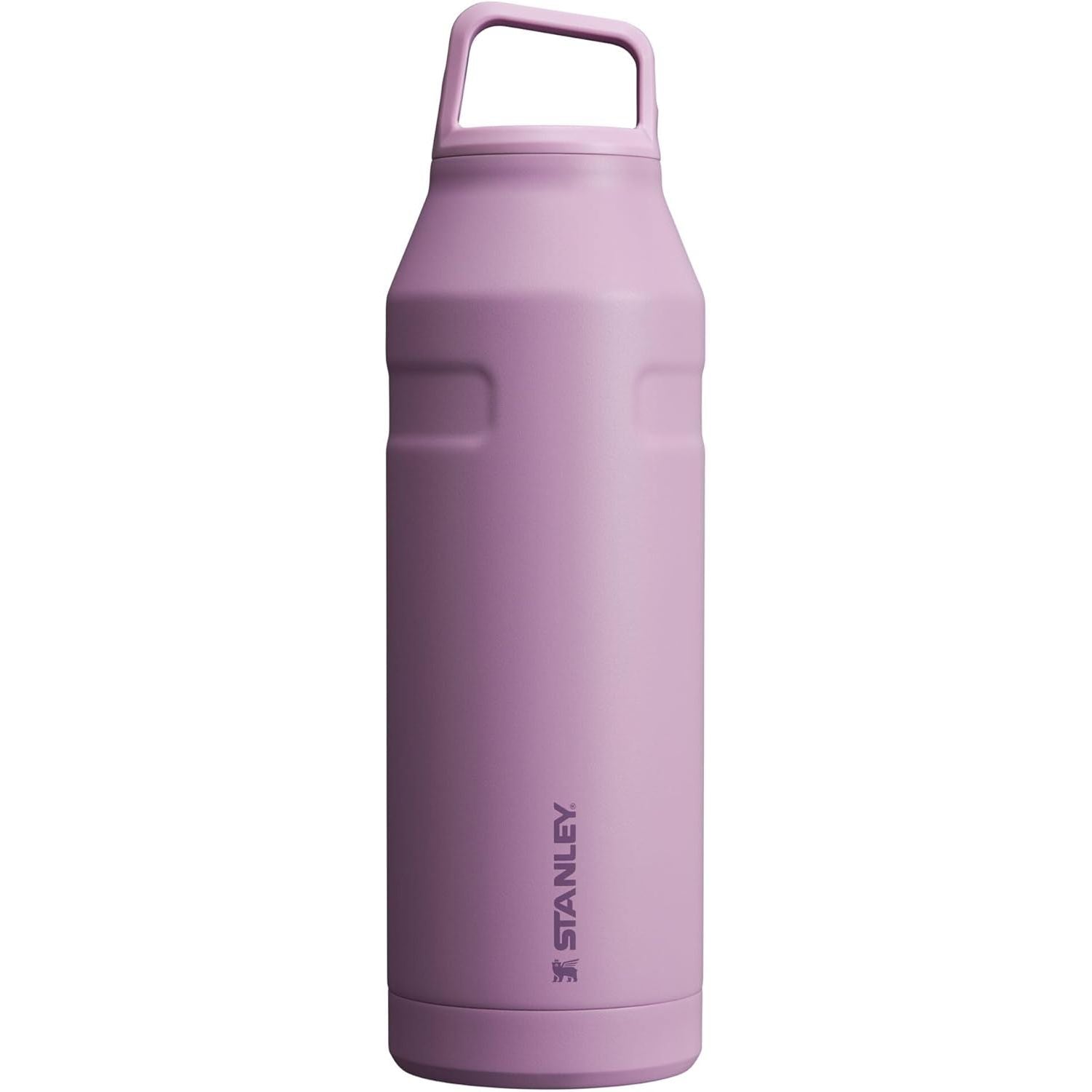 Stanley IceFlow Cap and Carry Trinkflasche | Weithals-Drehverschluss | Leicht & Auslaufsicher für Reisen & Sport | Isolierter Edelstahl | BPA-frei