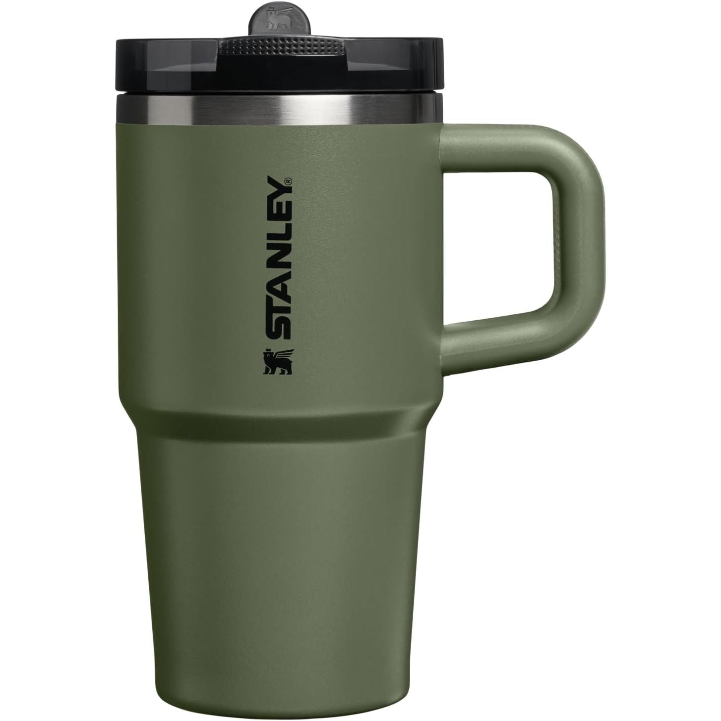 STANLEY Quencher ProTour Flip Straw Tumbler mit auslaufsicherem Deckel 1,2 Liter | Integrierter Strohhalm und Griff | Passt in Becherhalter für Reisen | Isolierter Edelstahlbecher | BPA-frei | Rosenquarz