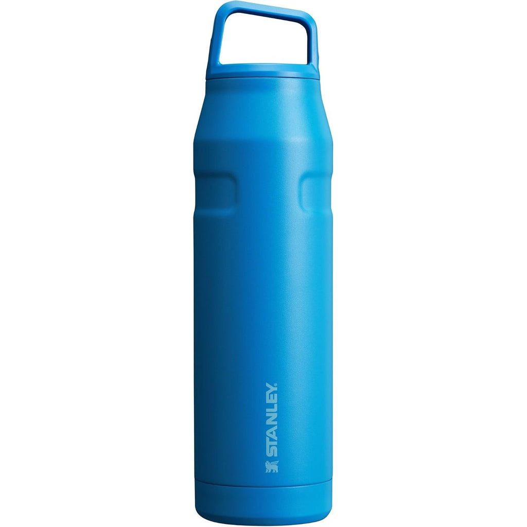 Stanley IceFlow Cap and Carry Trinkflasche | Weithals-Drehverschluss | Leicht & Auslaufsicher für Reisen & Sport | Isolierter Edelstahl | BPA-frei