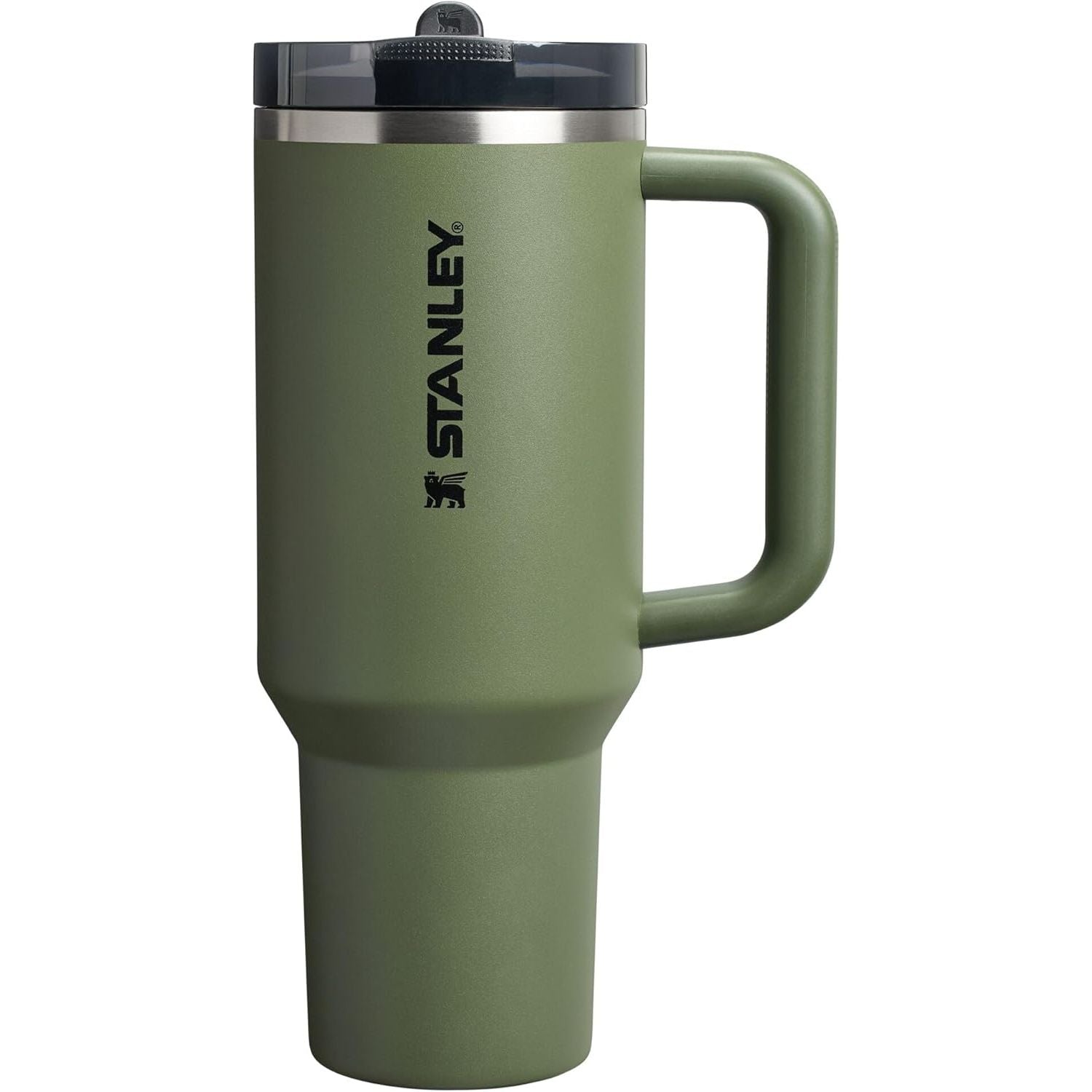 STANLEY Quencher ProTour Flip Straw Tumbler mit auslaufsicherem Deckel 1,2 Liter | Integrierter Strohhalm und Griff | Passt in Becherhalter für Reisen | Isolierter Edelstahlbecher | BPA-frei | Rosenquarz