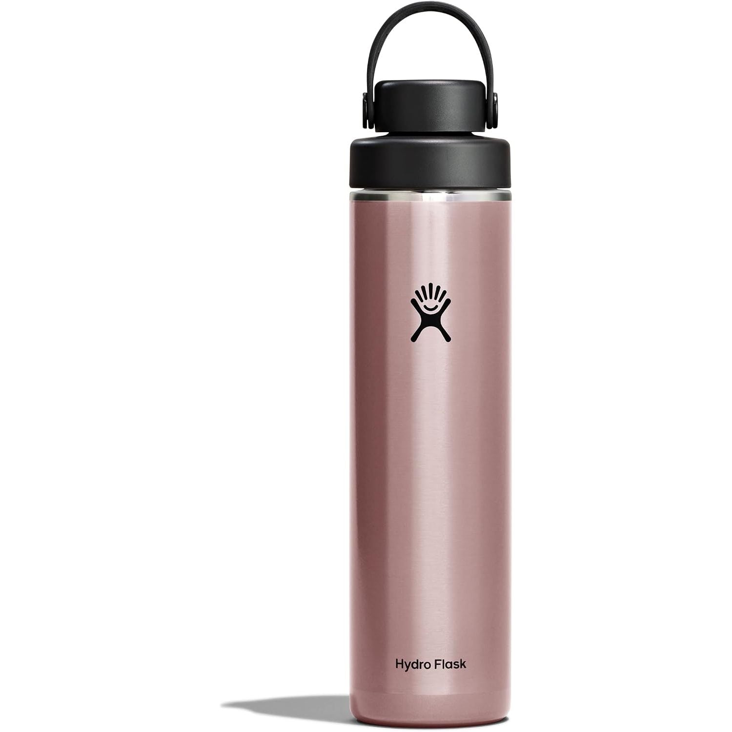 Hydro Flask Lightweight Wide Flex Chug Cap - Isolierte Edelstahl-Wasserflasche 16 Oz Obsidian