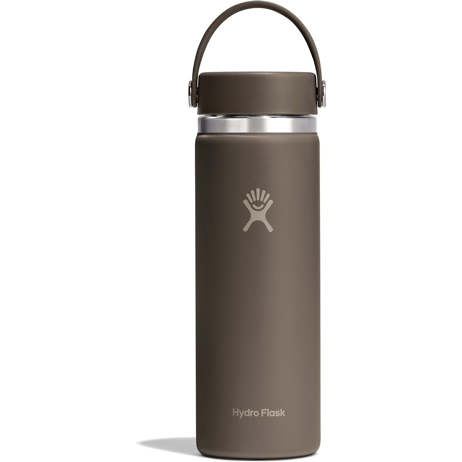 Hydro Flask Wasserflasche – isolierter Edelstahl – Weithals-Flex-Deckel, auslaufsicher, tropffrei und wiederbefüllbar, 590 ml Harbor Blue