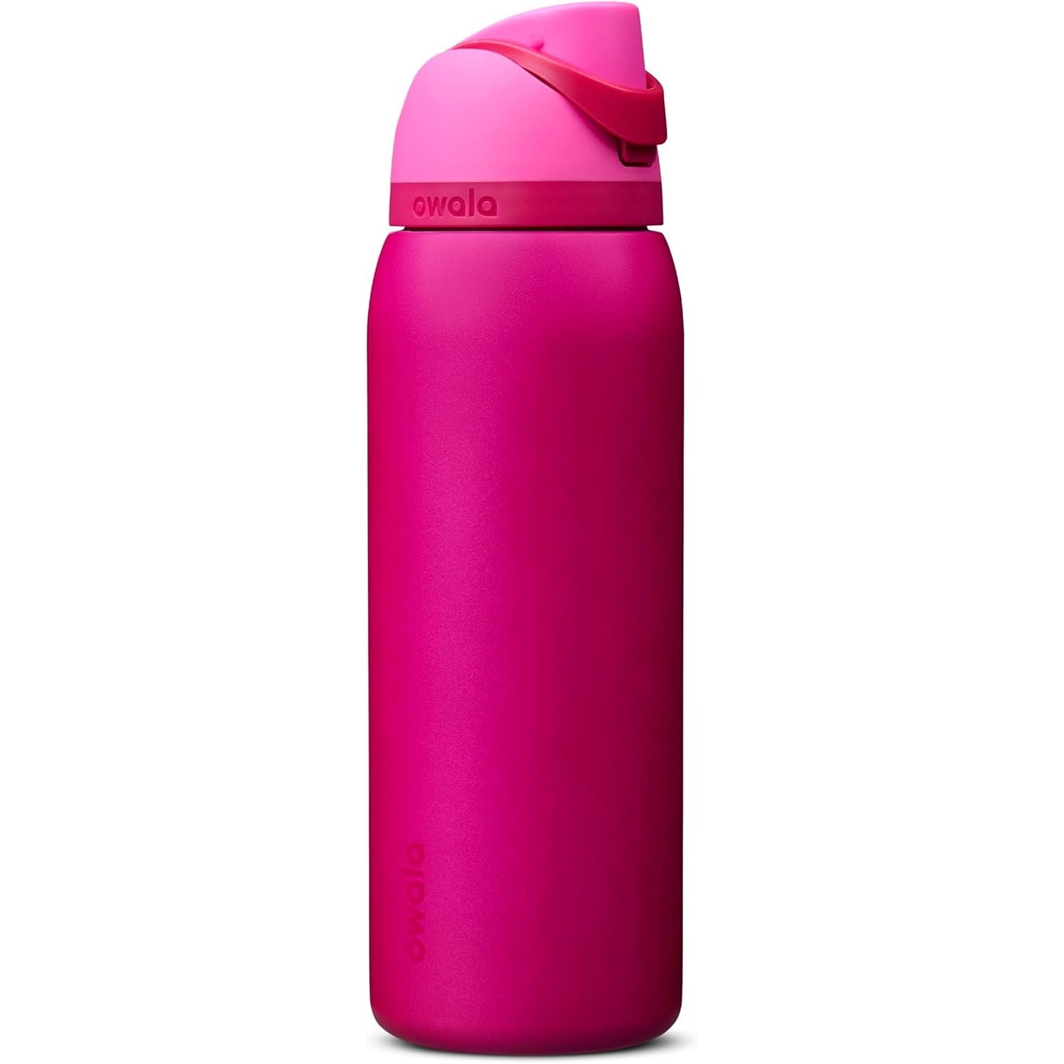 Owala FreeSip Isolierte Edelstahl-Wasserflasche mit Strohhalm für Sport und Reise, BPA-frei, 950 ml, Foggy Tide