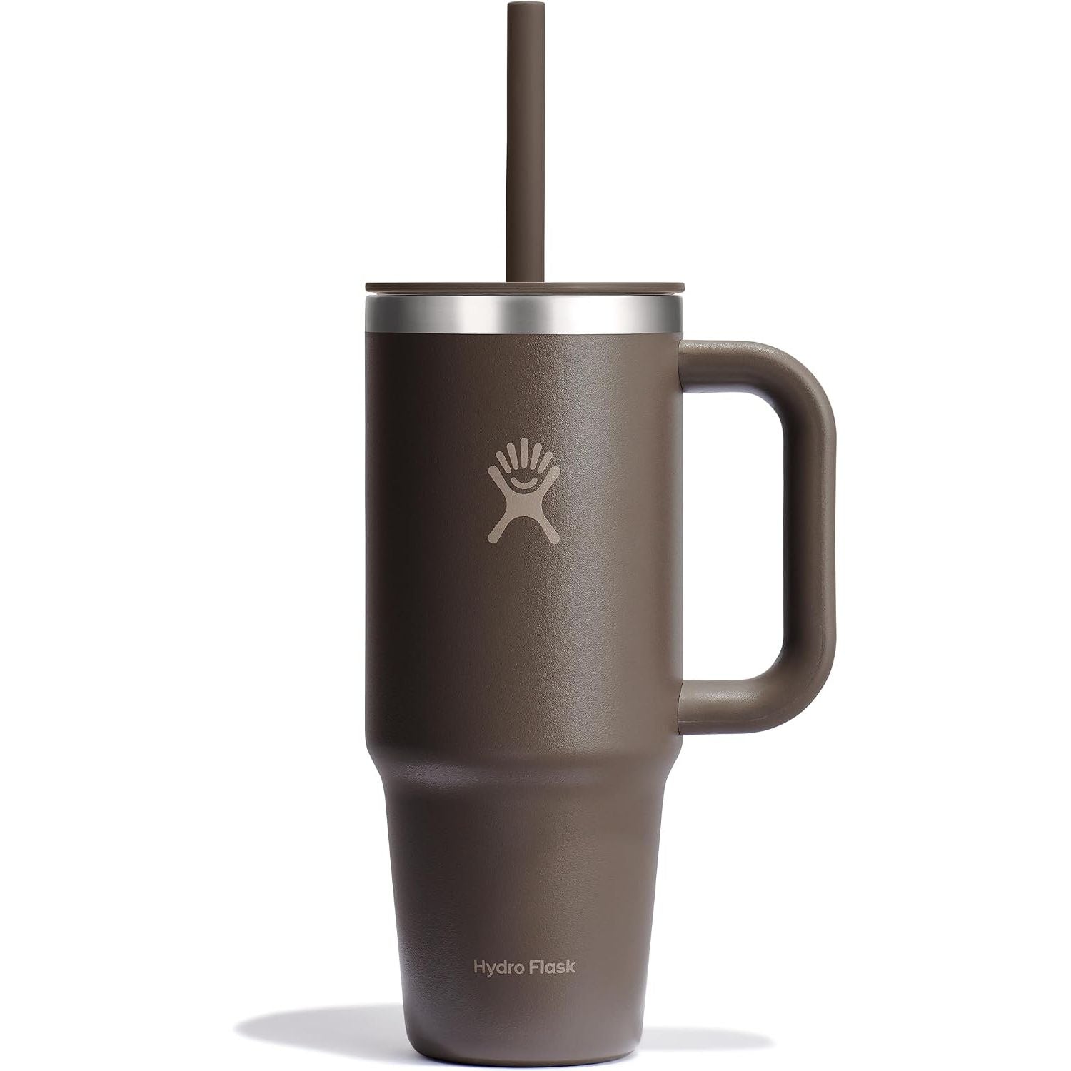 Hydro Flask Travel Tumbler mit Griff, Deckel und Trinkhalm – Isolierter Edelstahl, 40 Oz Trillium