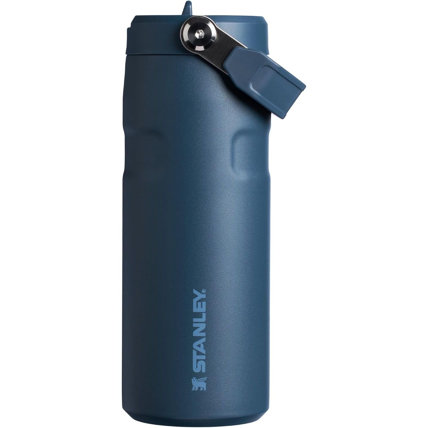 Stanley IceFlow Flip Straw 2.0 Wasserflasche 709 ml | Integrierter Strohhalm mit größerer Öffnung | Leicht und auslaufsicher | Isolierter Edelstahl | BPA-frei | Twilight