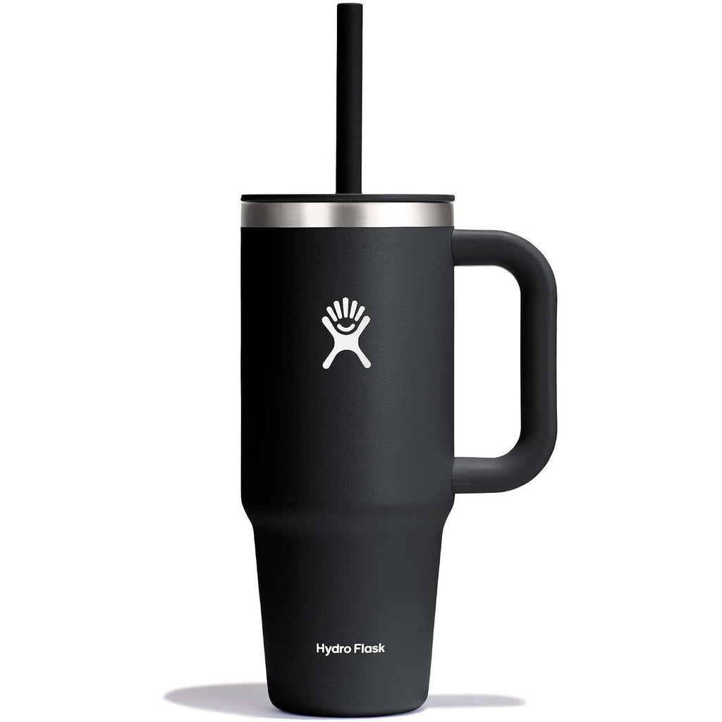 Hydro Flask Travel Tumbler mit Griff, Deckel und Trinkhalm – Isolierter Edelstahl, 40 Oz Trillium
