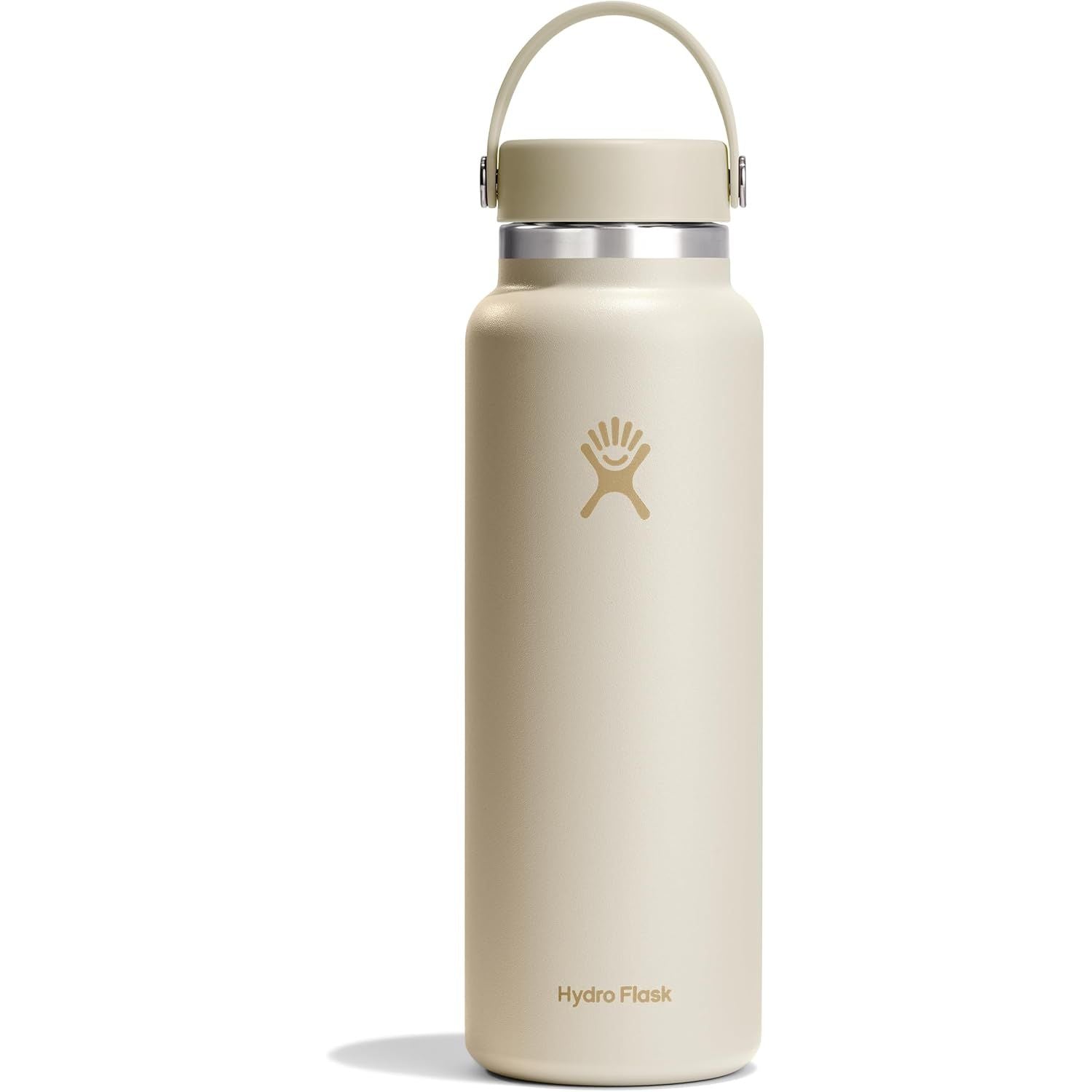 Hydro Flask Wasserflasche – isolierter Edelstahl – Weithals-Flex-Deckel, auslaufsicher, tropffrei und wiederbefüllbar, 590 ml Harbor Blue