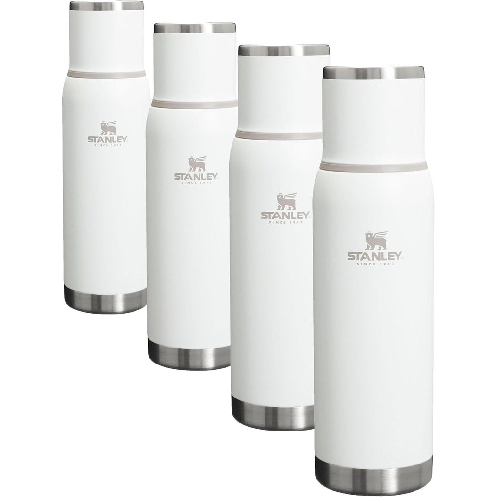 Stanley Adventure-To-Go Vakuumflasche 1,1 l | Weithals mit auslaufsicherem Tassendeckel | Hält Getränke heiß oder kalt | Kompakt für Reisen | Isolierte Edelstahl-Thermflasche | BPA-frei | Spring Green