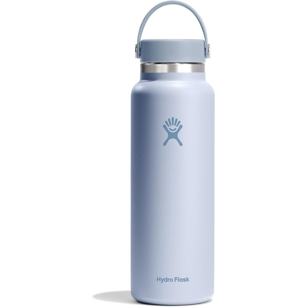 Hydro Flask Wasserflasche – isolierter Edelstahl – Weithals-Flex-Deckel, auslaufsicher, tropffrei und wiederbefüllbar, 590 ml Harbor Blue