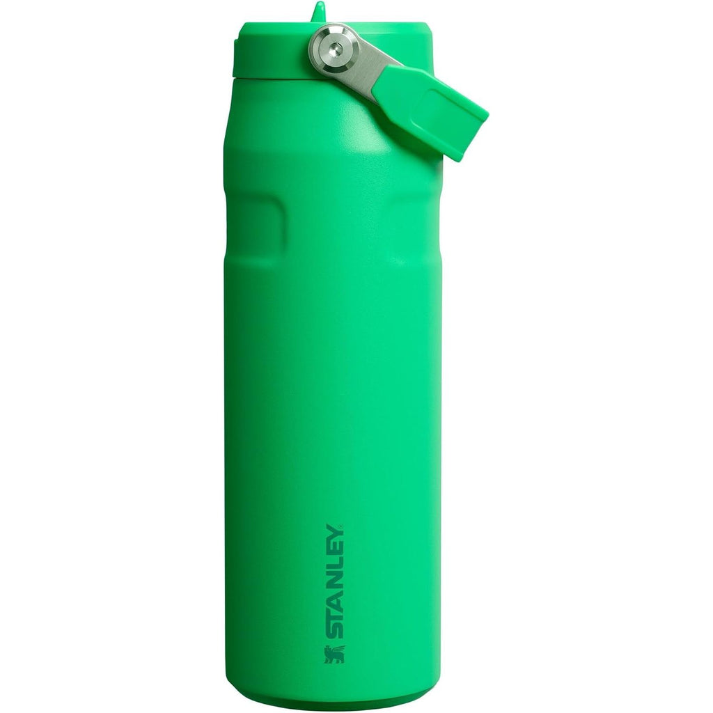 Stanley IceFlow Flip Straw 2.0 Wasserflasche 709 ml | Integrierter Strohhalm mit größerer Öffnung | Leicht und auslaufsicher | Isolierter Edelstahl | BPA-frei | Twilight