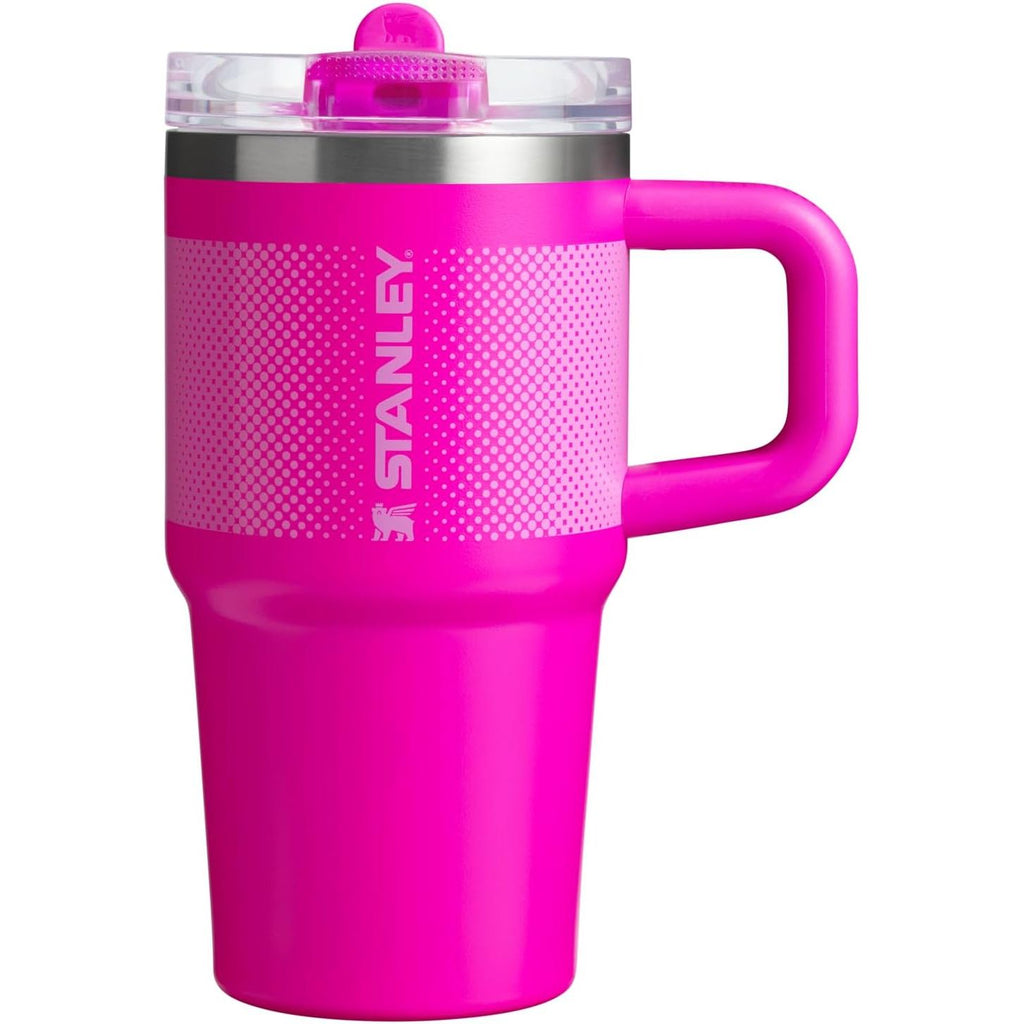 STANLEY Quencher ProTour Flip Straw Tumbler mit auslaufsicherem Deckel 1,2 Liter | Integrierter Strohhalm und Griff | Passt in Becherhalter für Reisen | Isolierter Edelstahlbecher | BPA-frei | Rosenquarz