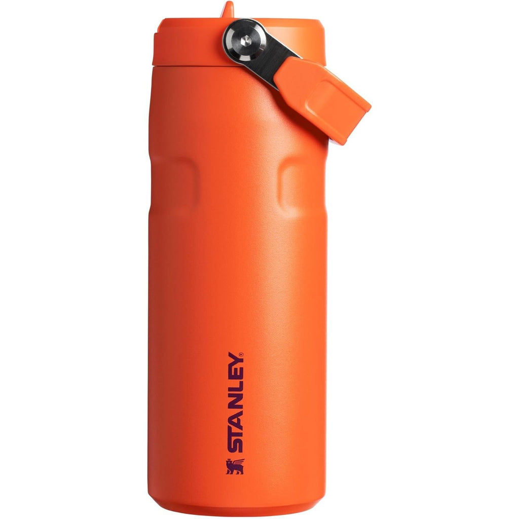 Stanley IceFlow Flip Straw 2.0 Wasserflasche 709 ml | Integrierter Strohhalm mit größerer Öffnung | Leicht und auslaufsicher | Isolierter Edelstahl | BPA-frei | Twilight