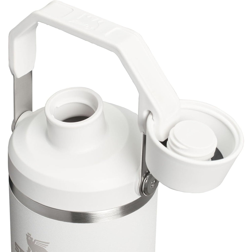 Stanley IceFlow 2.0 Fast Flow Becher mit Griff 887 ml | Angeschrägter Ausgießerdeckel zum Drehen | Auslaufsichere Trinkflasche | Isolierter Edelstahl | BPA-frei | Frost