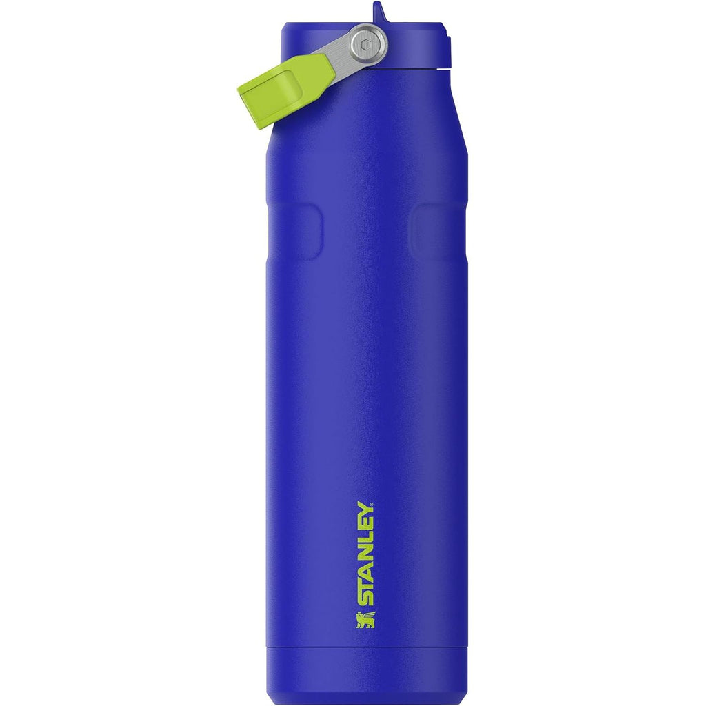 Stanley IceFlow Flip Straw 2.0 Wasserflasche 709 ml | Integrierter Strohhalm mit größerer Öffnung | Leicht und auslaufsicher | Isolierter Edelstahl | BPA-frei | Twilight