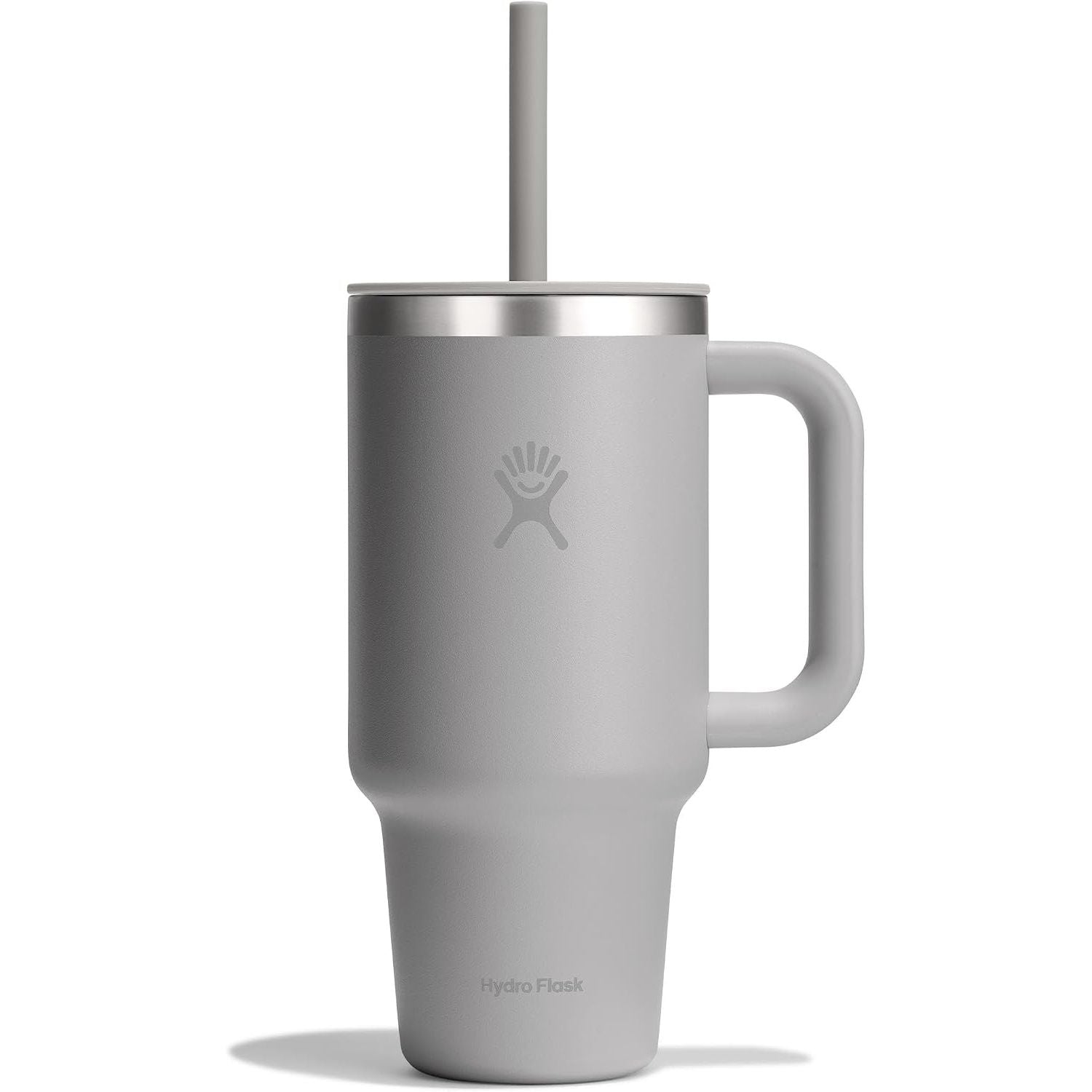 Hydro Flask Travel Tumbler mit Griff, Deckel und Trinkhalm – Isolierter Edelstahl, 40 Oz Trillium