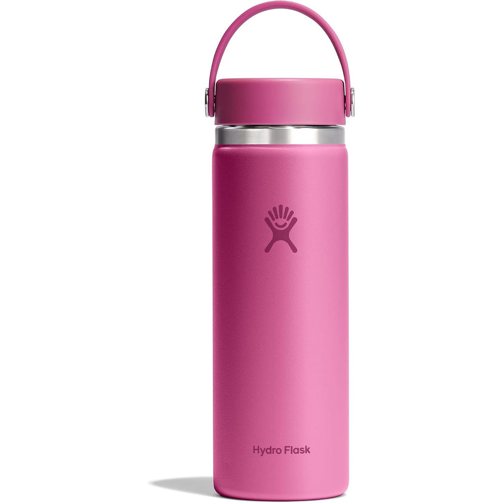 Hydro Flask Wasserflasche – isolierter Edelstahl – Weithals-Flex-Deckel, auslaufsicher, tropffrei und wiederbefüllbar, 590 ml Harbor Blue