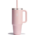 Hydro Flask Travel Tumbler mit Griff, Deckel und Trinkhalm – Isolierter Edelstahl, 40 Oz Trillium