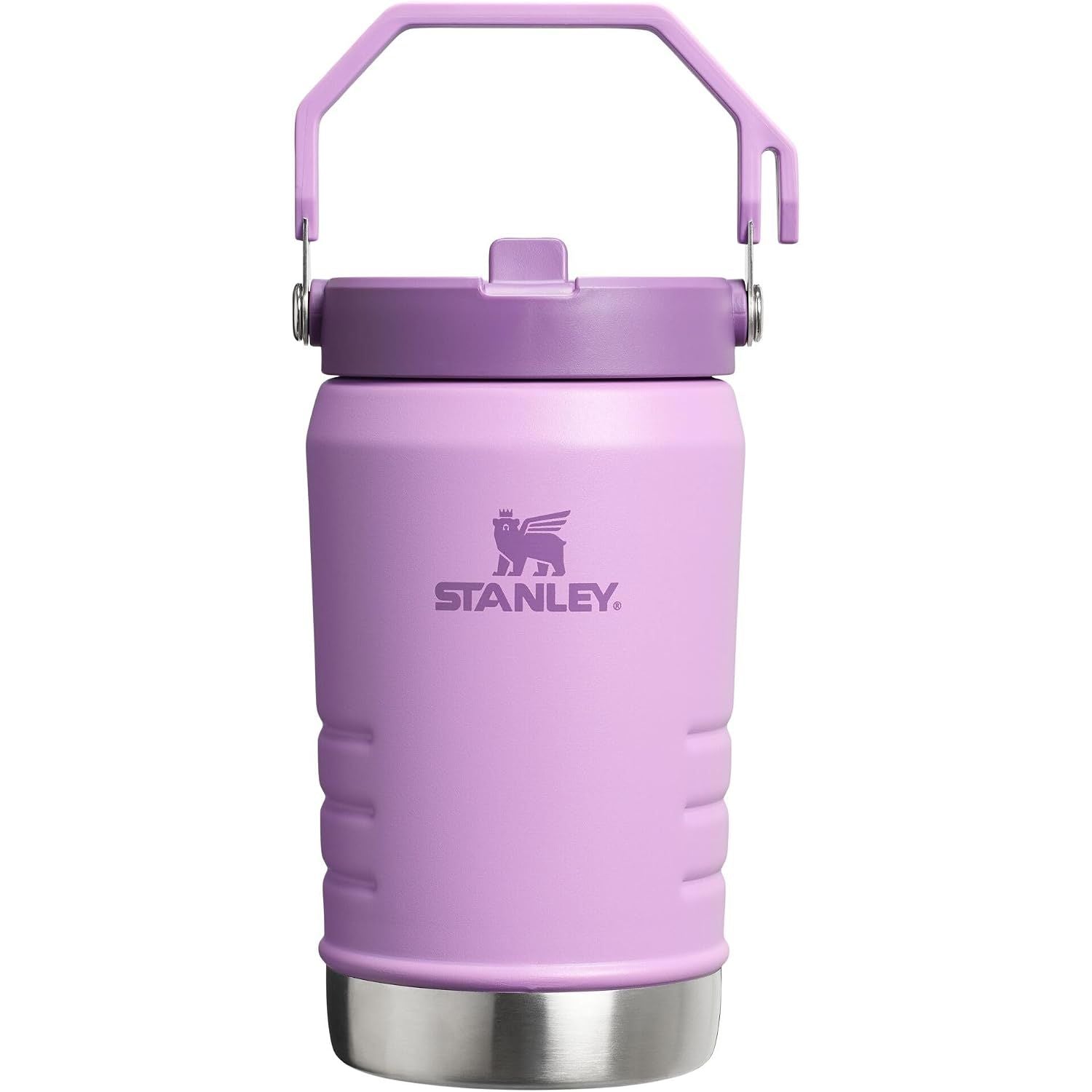 Stanley IceFlow 2.0 Flip Straw Kanne mit Griff 40 oz | Schraubverschluss und hochklappbarer Trinkhalm | Auslaufsicher für Reise und Sport | Isolierter Edelstahl | BPA-frei | Dried Pine
