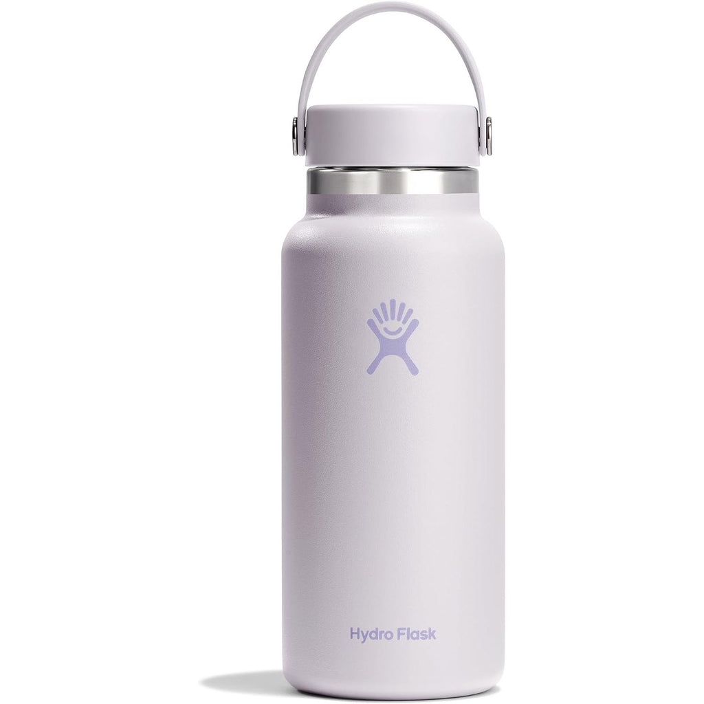 Hydro Flask Wasserflasche – isolierter Edelstahl – Weithals-Flex-Deckel, auslaufsicher, tropffrei und wiederbefüllbar, 590 ml Harbor Blue