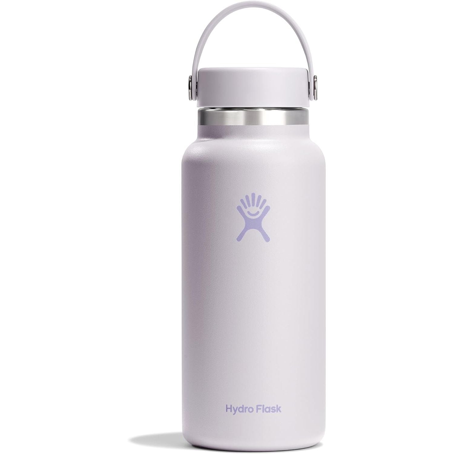 Hydro Flask Wasserflasche – isolierter Edelstahl – Weithals-Flex-Deckel, auslaufsicher, tropffrei und wiederbefüllbar, 590 ml Harbor Blue
