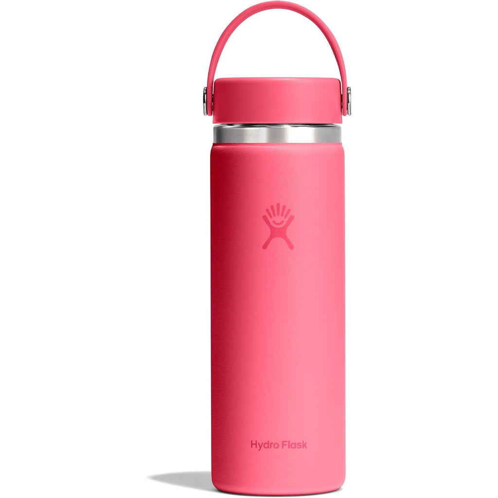 Hydro Flask Wasserflasche – isolierter Edelstahl – Weithals-Flex-Deckel, auslaufsicher, tropffrei und wiederbefüllbar, 590 ml Harbor Blue