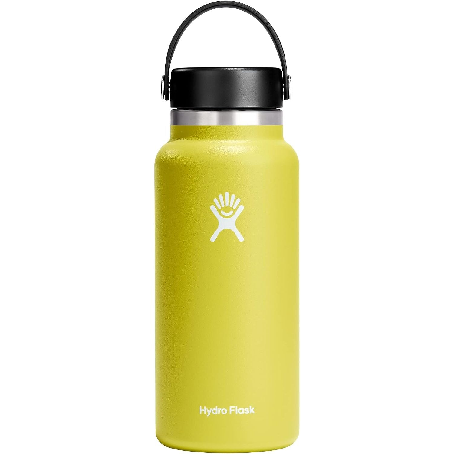 Hydro Flask Wasserflasche – isolierter Edelstahl – Weithals-Flex-Deckel, auslaufsicher, tropffrei und wiederbefüllbar, 590 ml Harbor Blue