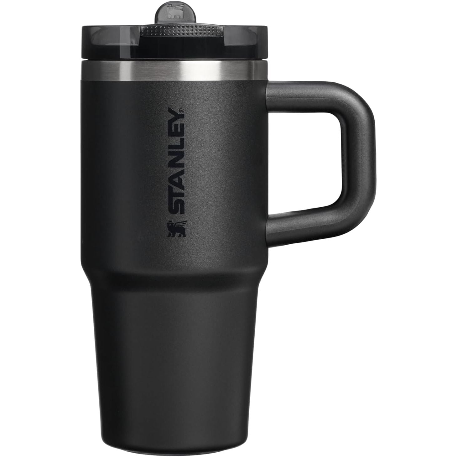 STANLEY Quencher ProTour Flip Straw Tumbler mit auslaufsicherem Deckel 1,2 Liter | Integrierter Strohhalm und Griff | Passt in Becherhalter für Reisen | Isolierter Edelstahlbecher | BPA-frei | Rosenquarz