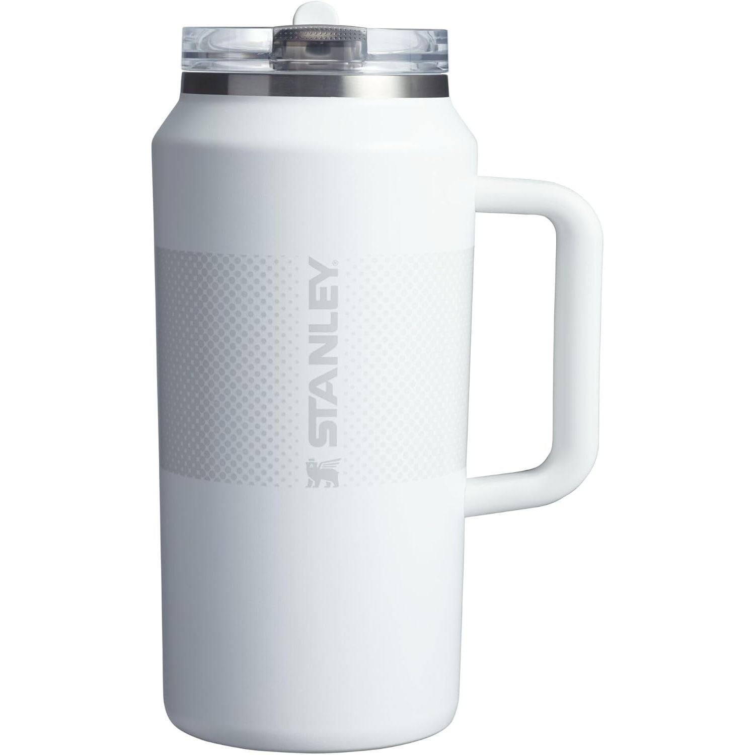 STANLEY Quencher ProTour Flip Straw Tumbler mit auslaufsicherem Deckel 1,2 Liter | Integrierter Strohhalm und Griff | Passt in Becherhalter für Reisen | Isolierter Edelstahlbecher | BPA-frei | Rosenquarz