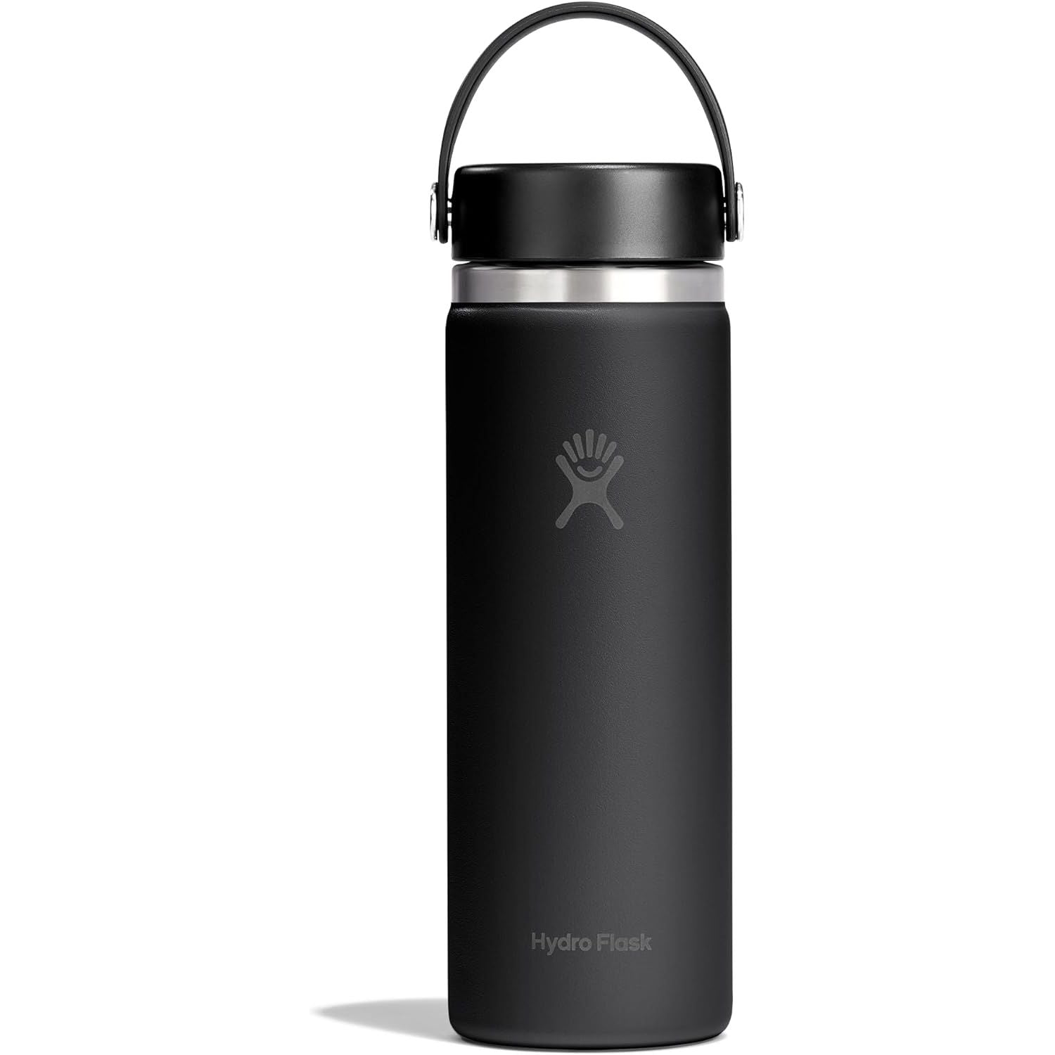 Hydro Flask Wasserflasche – isolierter Edelstahl – Weithals-Flex-Deckel, auslaufsicher, tropffrei und wiederbefüllbar, 590 ml Harbor Blue