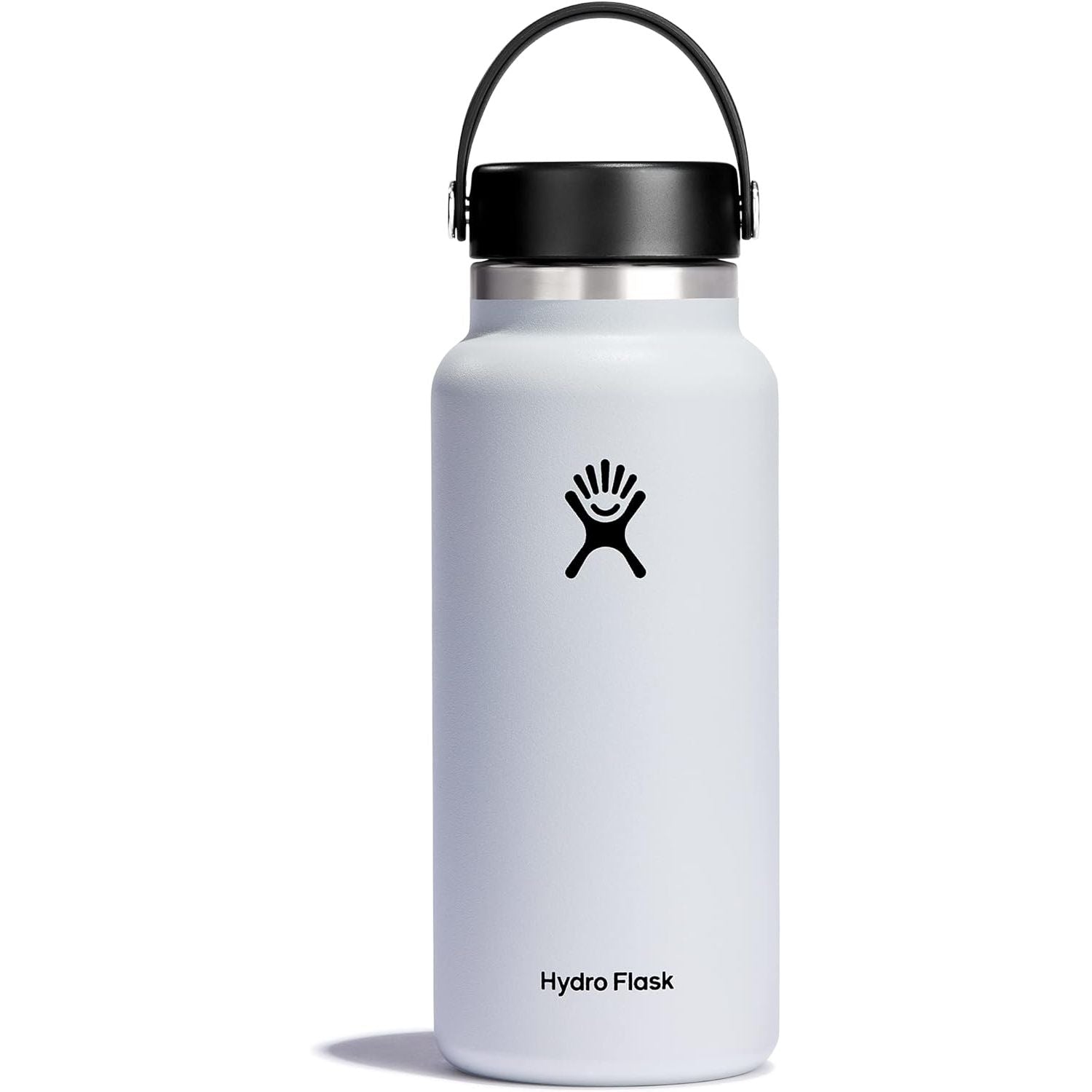 Hydro Flask Wasserflasche – isolierter Edelstahl – Weithals-Flex-Deckel, auslaufsicher, tropffrei und wiederbefüllbar, 590 ml Harbor Blue