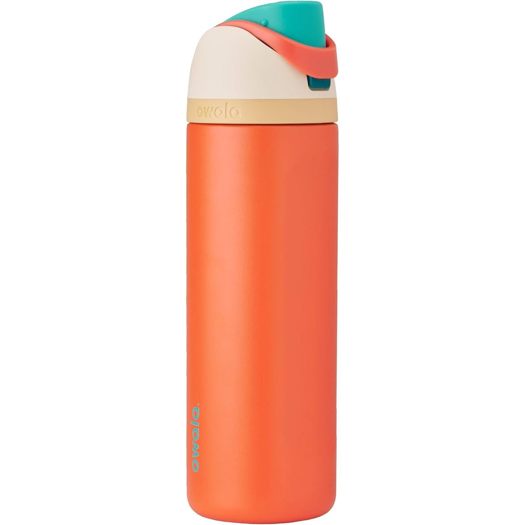 Owala Star Wars FreeSip Isolierte Edelstahl-Wasserflasche mit Strohhalm für Sport, Reisen und Schule, BPA-freie Sportwasserflasche, 946 ml, Darth Vader