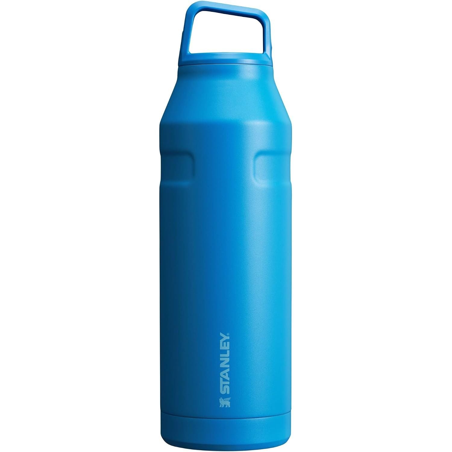 Stanley IceFlow Cap and Carry Trinkflasche | Weithals-Drehverschluss | Leicht & Auslaufsicher für Reisen & Sport | Isolierter Edelstahl | BPA-frei