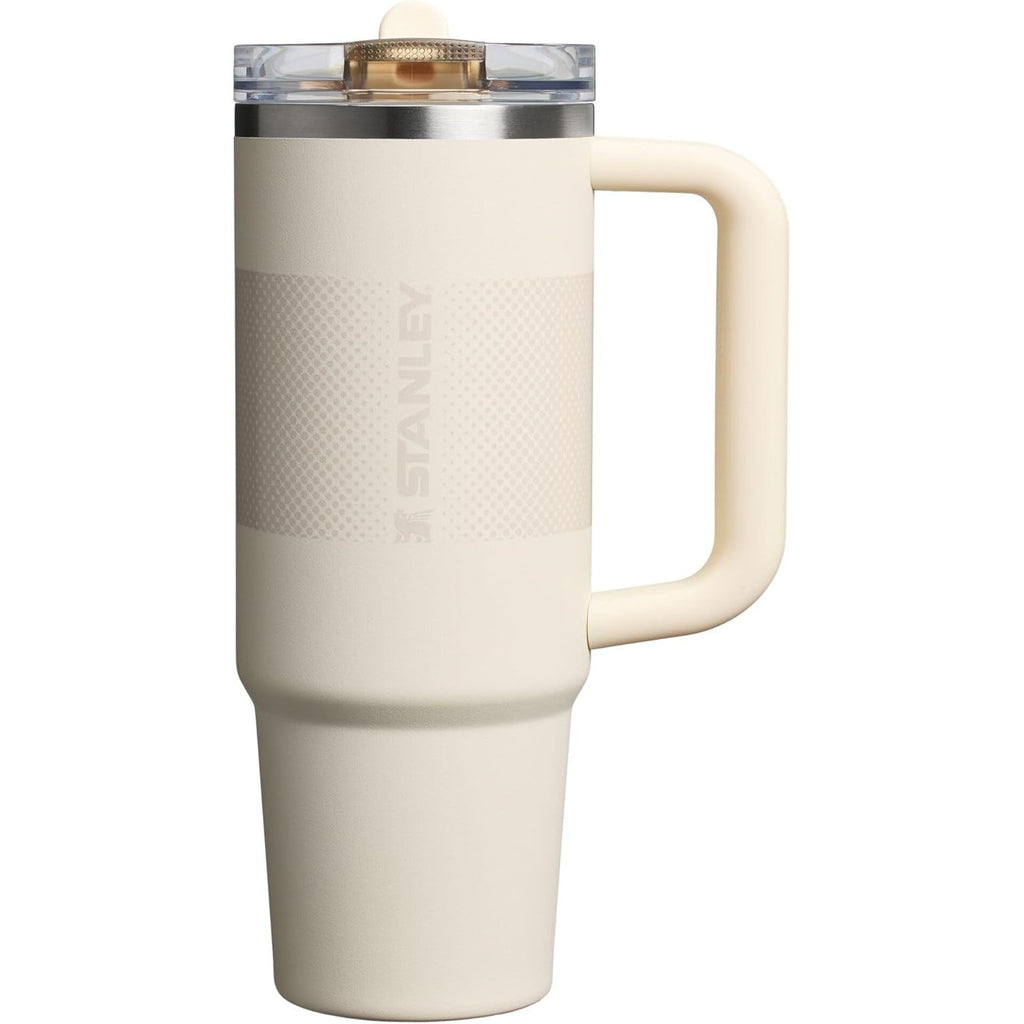 STANLEY Quencher ProTour Flip Straw Tumbler mit auslaufsicherem Deckel 1,2 Liter | Integrierter Strohhalm und Griff | Passt in Becherhalter für Reisen | Isolierter Edelstahlbecher | BPA-frei | Rosenquarz