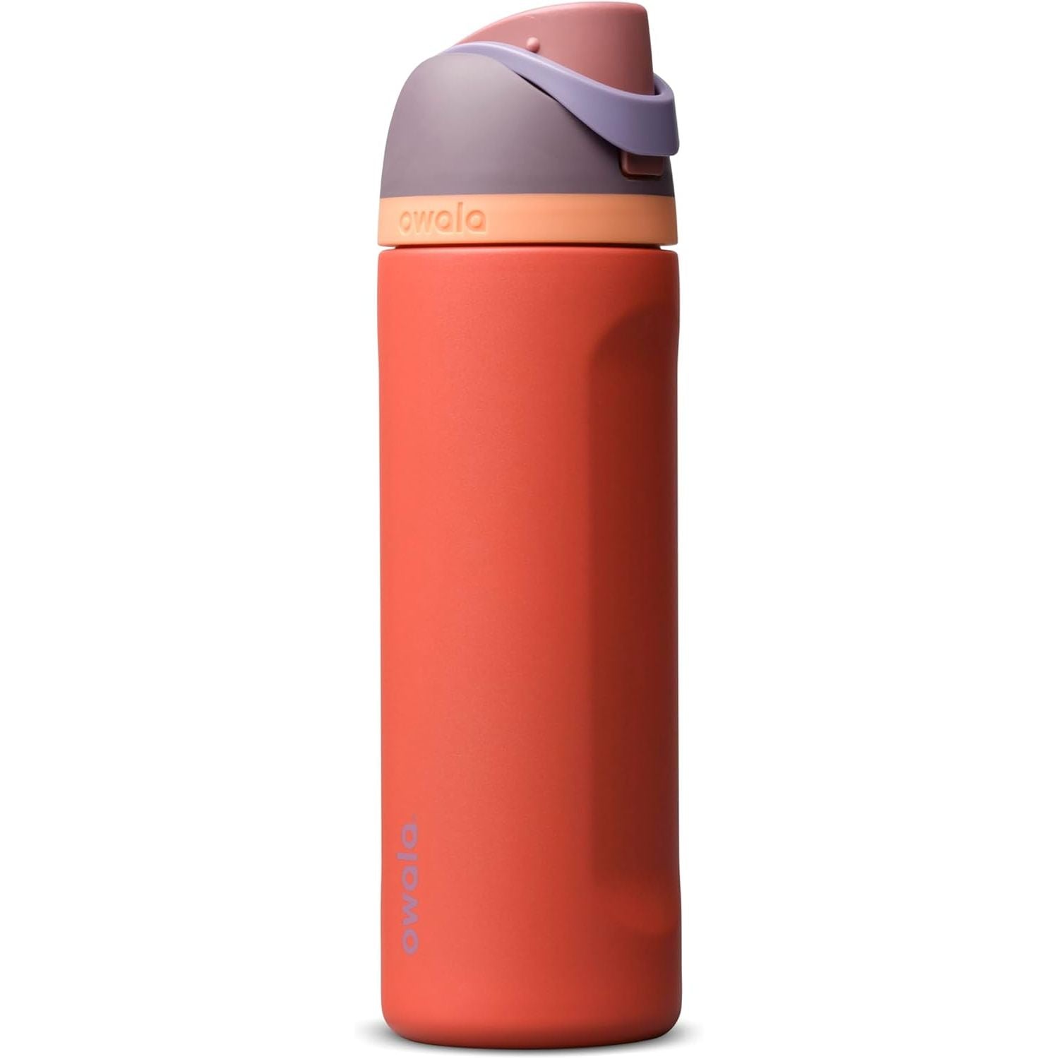 Owala FreeSip Isolierte Edelstahl-Wasserflasche mit Strohhalm für Sport und Reise, BPA-frei, 950 ml, Foggy Tide