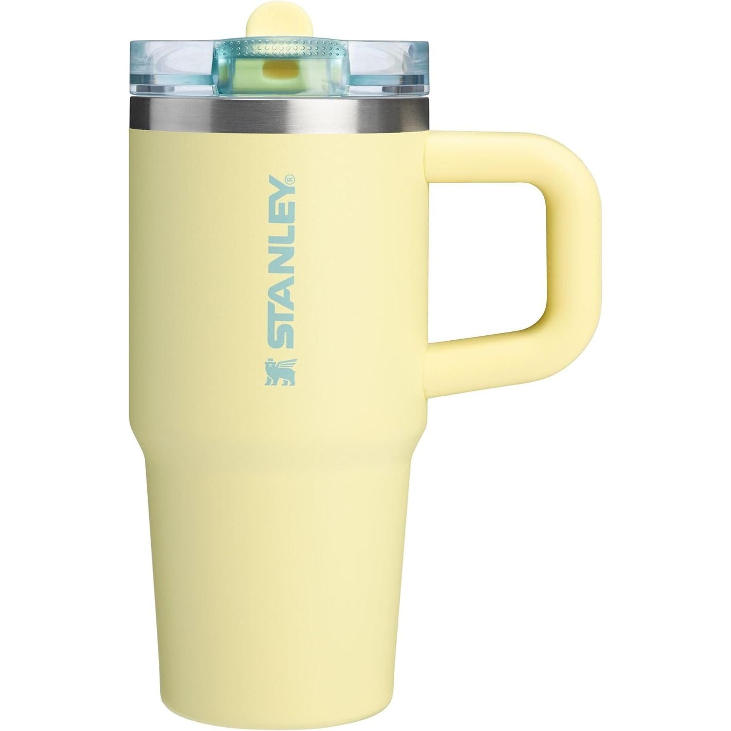 STANLEY Quencher ProTour Flip Straw Tumbler mit auslaufsicherem Deckel 1,2 Liter | Integrierter Strohhalm und Griff | Passt in Becherhalter für Reisen | Isolierter Edelstahlbecher | BPA-frei | Rosenquarz