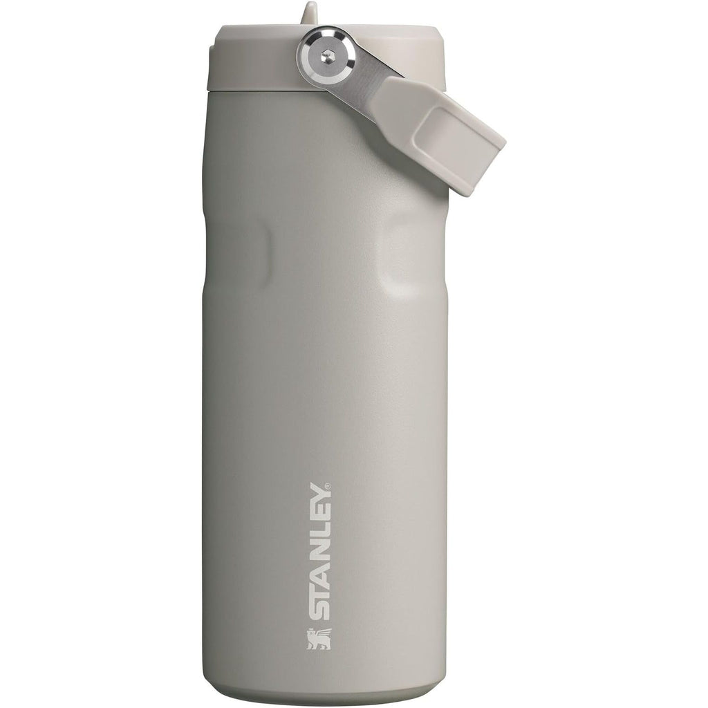 Stanley IceFlow Flip Straw 2.0 Wasserflasche 709 ml | Integrierter Strohhalm mit größerer Öffnung | Leicht und auslaufsicher | Isolierter Edelstahl | BPA-frei | Twilight