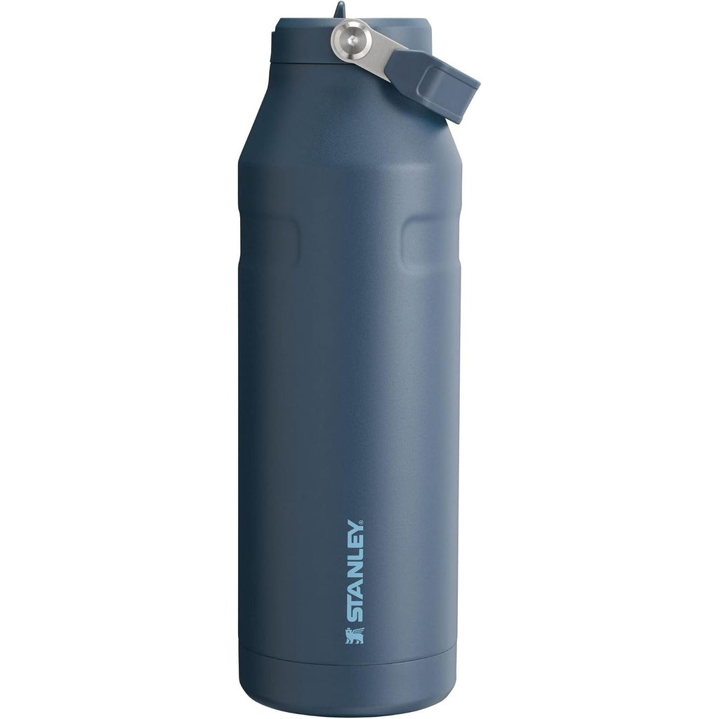 Stanley IceFlow Flip Straw 2.0 Wasserflasche 709 ml | Integrierter Strohhalm mit größerer Öffnung | Leicht und auslaufsicher | Isolierter Edelstahl | BPA-frei | Twilight