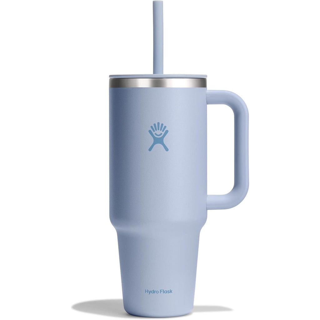 Hydro Flask Travel Tumbler mit Griff, Deckel und Trinkhalm – Isolierter Edelstahl, 40 Oz Trillium