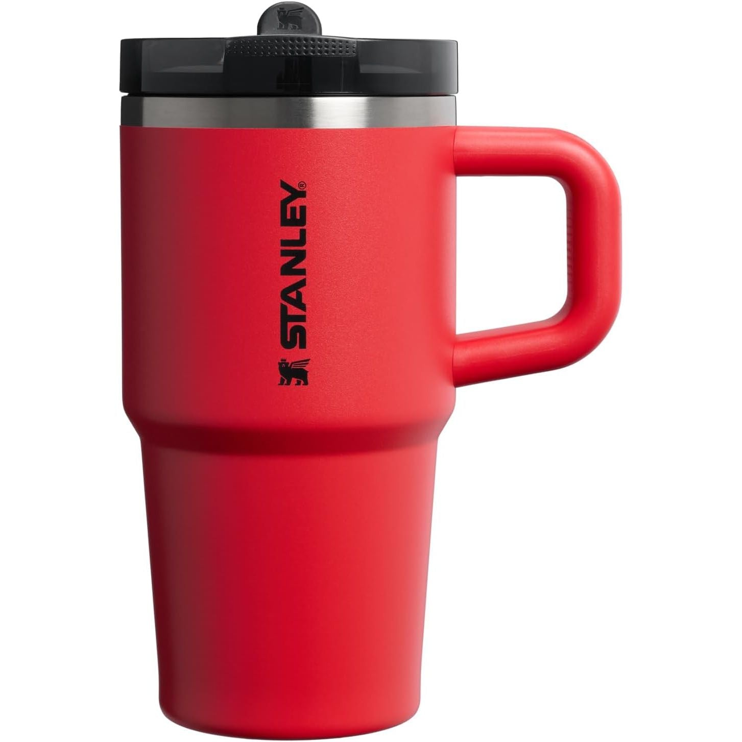 STANLEY Quencher ProTour Flip Straw Tumbler mit auslaufsicherem Deckel 1,2 Liter | Integrierter Strohhalm und Griff | Passt in Becherhalter für Reisen | Isolierter Edelstahlbecher | BPA-frei | Rosenquarz