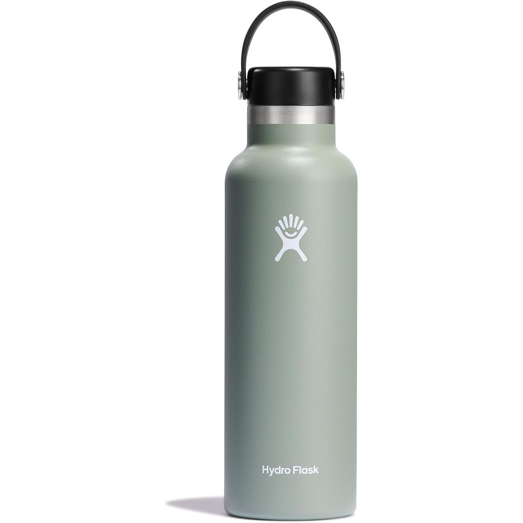 Hydro Flask Wasserflasche – isolierter Edelstahl – auslaufsicher, tropfsicher in 21 Oz Agave Green