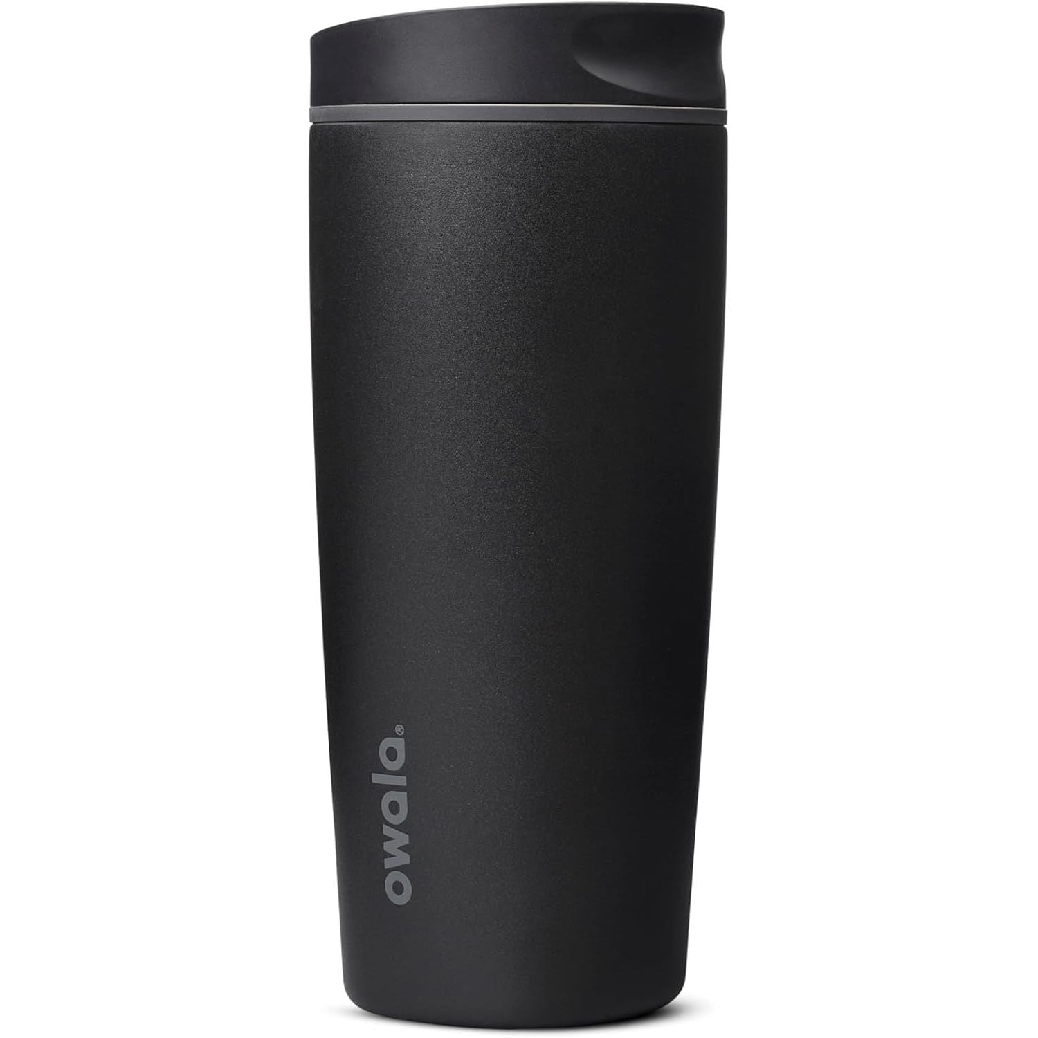 Owala SmoothSip Slider Keramikbeschichteter Isolier-Kaffeebecher aus Edelstahl, kein metallischer Geschmack, wiederverwendbarer Reisebecher, Heiß-/Eiskaffeebecher, BPA-frei, 590 ml, Candy Coated