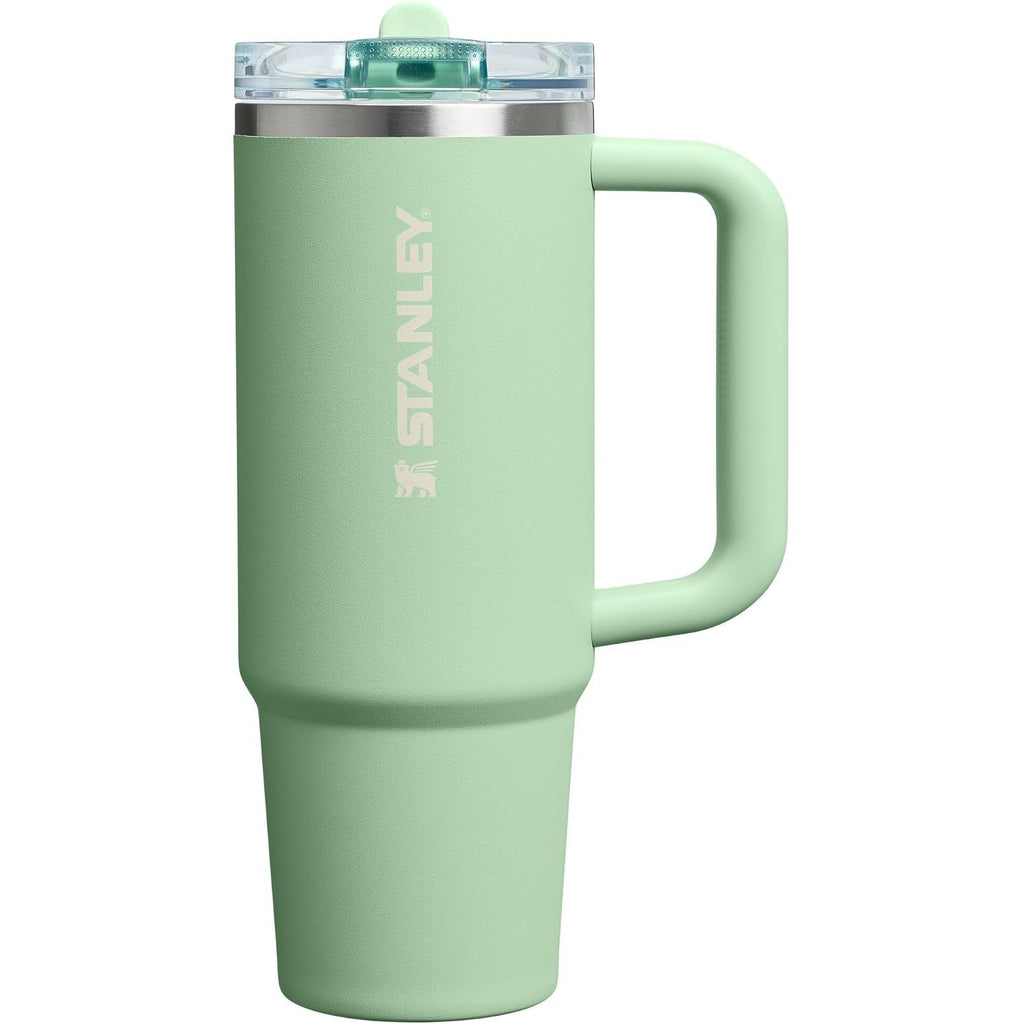 STANLEY Quencher ProTour Flip Straw Tumbler mit auslaufsicherem Deckel 1,2 Liter | Integrierter Strohhalm und Griff | Passt in Becherhalter für Reisen | Isolierter Edelstahlbecher | BPA-frei | Rosenquarz