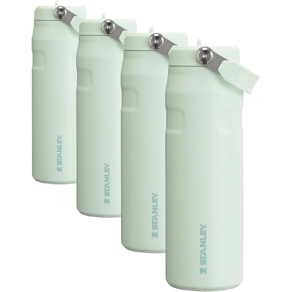 Stanley IceFlow Flip Straw 2.0 Wasserflasche 709 ml | Integrierter Strohhalm mit größerer Öffnung | Leicht und auslaufsicher | Isolierter Edelstahl | BPA-frei | Twilight