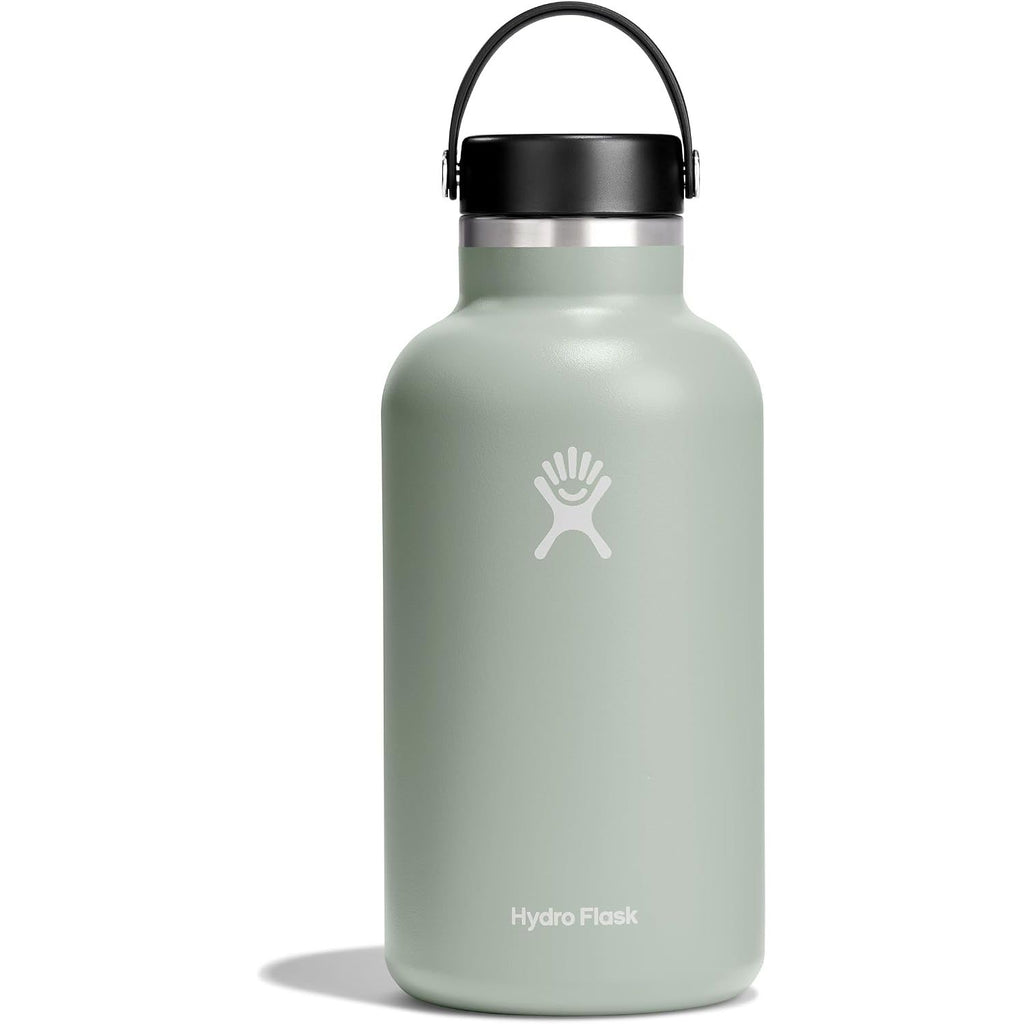 Hydro Flask Wasserflasche – isolierter Edelstahl – Weithals-Flex-Deckel, auslaufsicher, tropffrei und wiederbefüllbar, 590 ml Harbor Blue