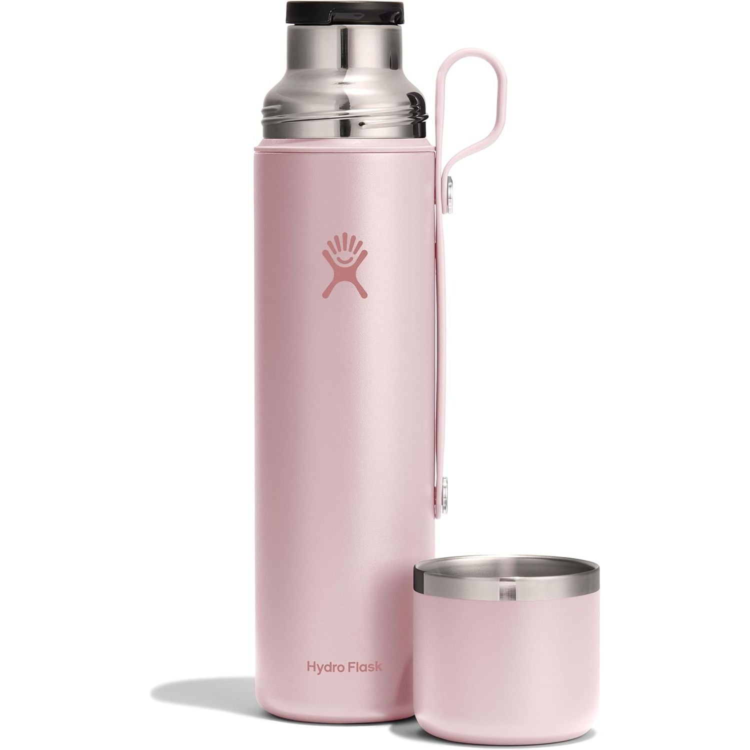 Hydro Flask Hot Flask & Becher – Isolierter Edelstahl, Heißgetränke-Reisebehälter für Kaffee & Tee 1065 ml Trillium Pink