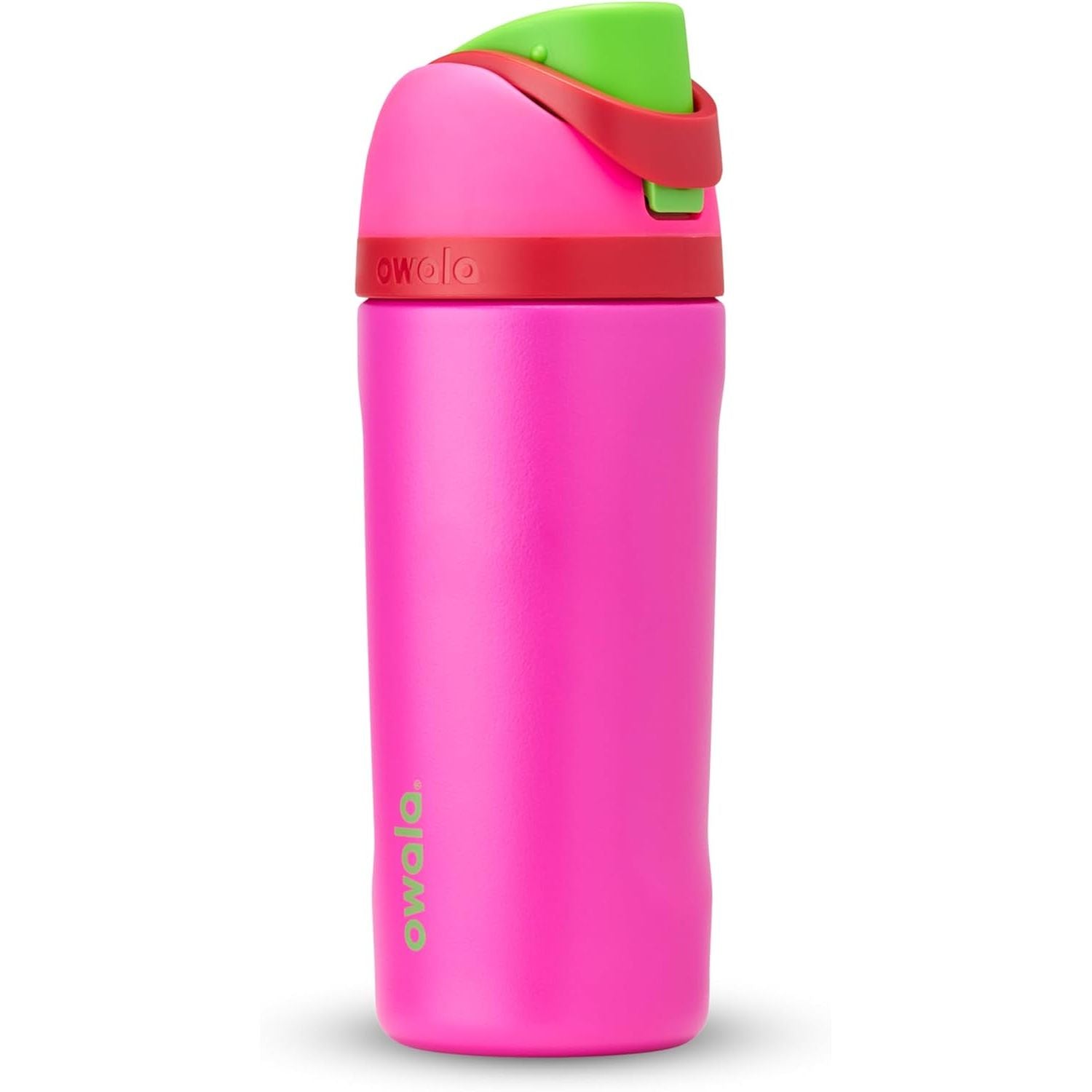 Owala FreeSip Isolierte Edelstahl-Wasserflasche mit Strohhalm für Sport und Reise, BPA-frei, 950 ml, Foggy Tide